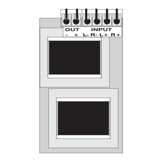Audioplex MonoMixer 200 B Installation Manual