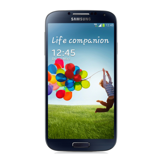 Samsung GALAXY S4 4G LTE Manuals