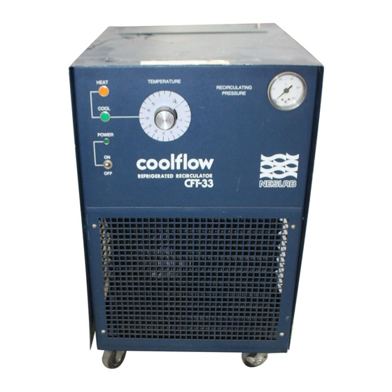 Thermo CFT-25 Instruction And Operation Manual