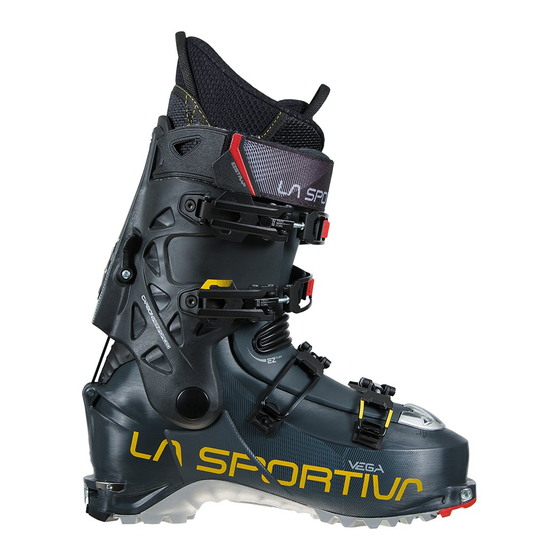 La Sportiva VEGA Owner's Manual