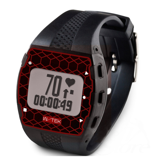WTEK C100 Sports Watch Manuals