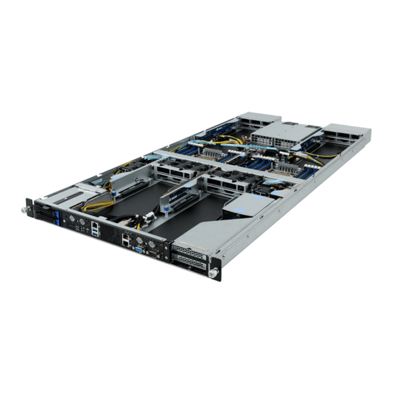 GIGA-BYTE TECHNOLOGY G191-H44 Manuals