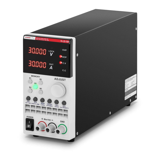 STAMOS S-LS-58 User Manual