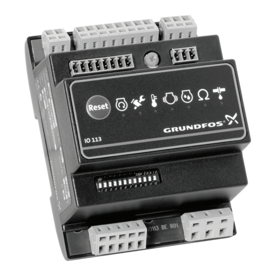 Grundfos IO 113 Instructions Manual