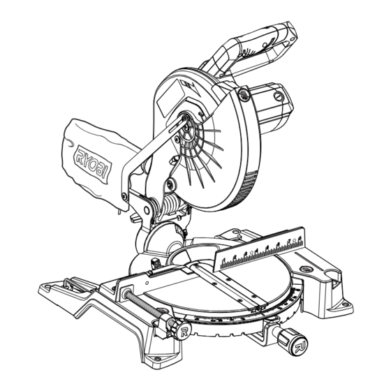 Ryobi TS1346 Operator's Manual