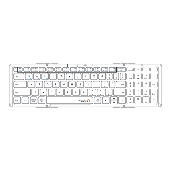 ProtoArc XK01 Mini User Manual