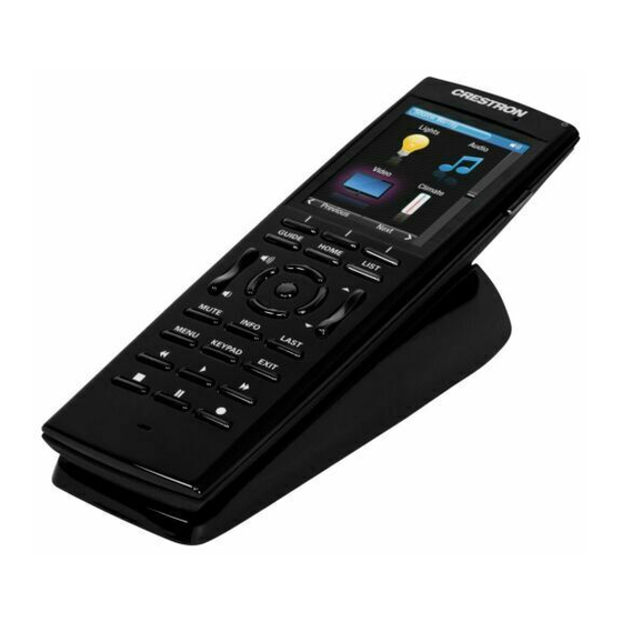 Crestron Isys MTX-3 Operation Manual