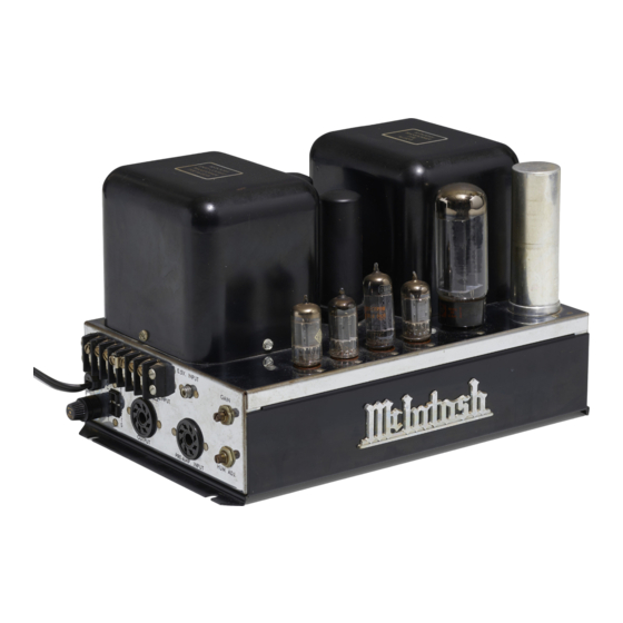 McIntosh MC-30 Instruction Manual
