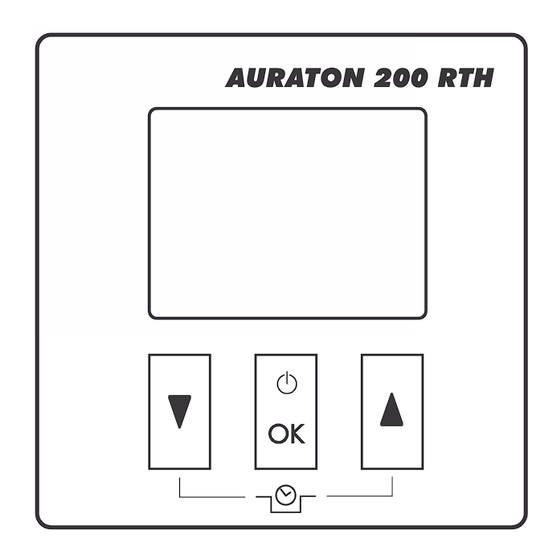AURATON 200 RTH Instruction Manual