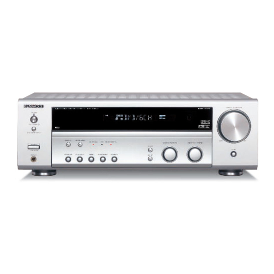 Kenwood KRF-V6100D Service Manual