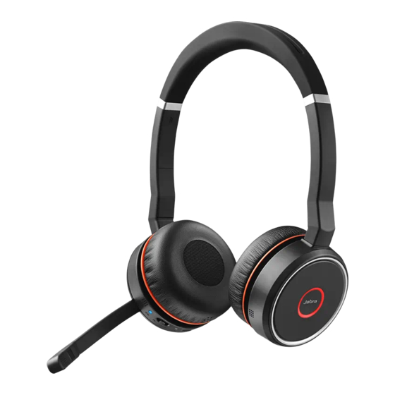 Jabra Evolve 75 Quick Start Manual