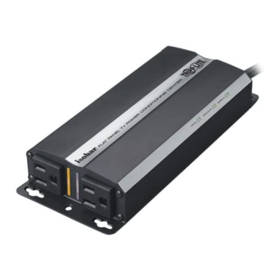 Tripp Lite isobar HT500PC Owner's Manual