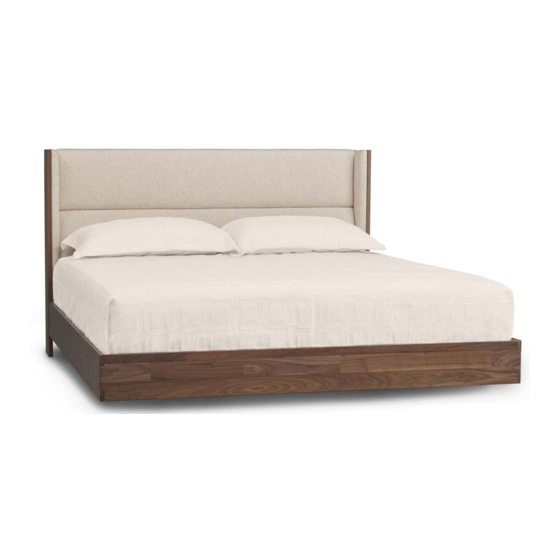 Copeland Furniture Sloane Floating Bed Instructions