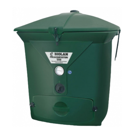 BIOLAN QUICK COMPOSTER 550 Instructions For Use Manual
