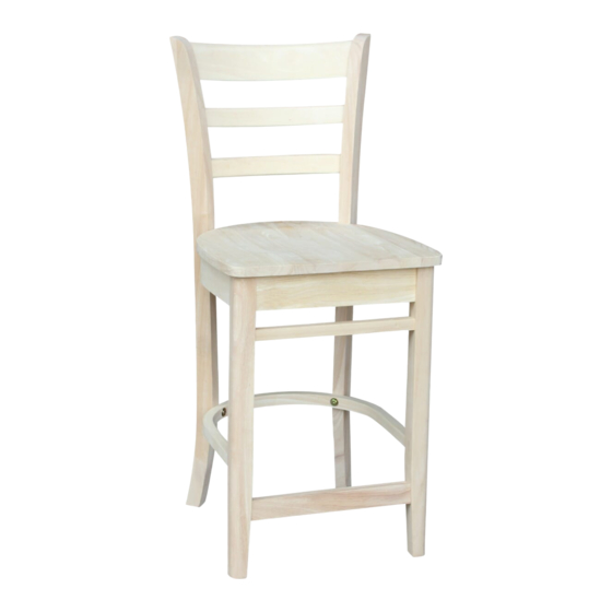 Unfinished Furniture of Wilmington EMILY S-6172 Assembly Instructions