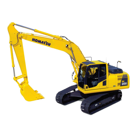 Komatsu PC220- 70001 Shop Manual