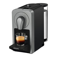 Krups Nespresso Prodigio XN410T Manual