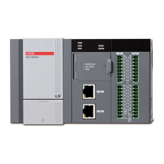 LSIS XEC-DN32U User Manual