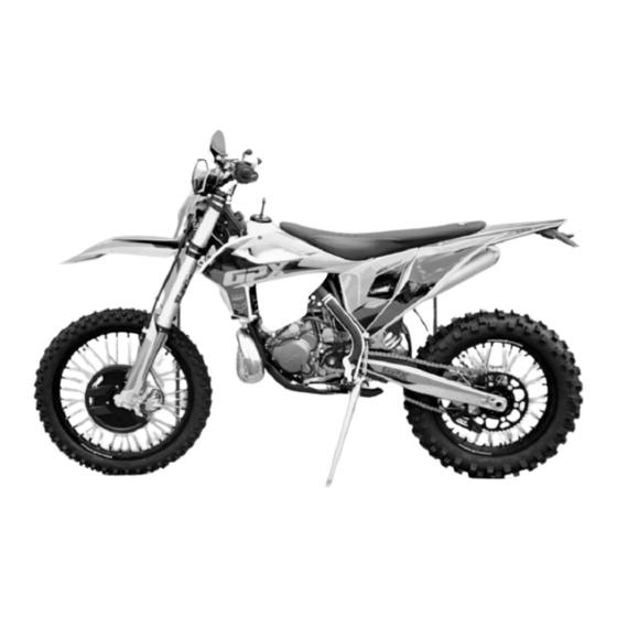 GPX MOTO TSE 300R Owner's Handbook Manual