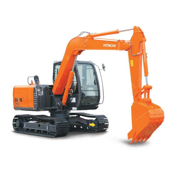 Hitachi ZAXIS 80SBLC Operator's Manual