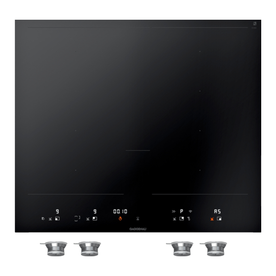 Gaggenau VI 462 Instruction Manual