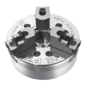 SCHUNK ROTA NCK plus Assembly And Operating Manual