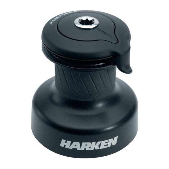 Harken Performa Winch 40.2 STP Installation And Maintenance Manual