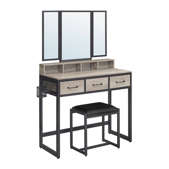 Songmics VASAGLE RVT004 Manual