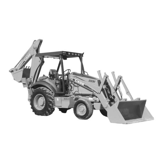 Case 590 SUPER M Operator's Manual