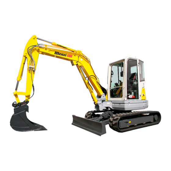 Menzi Muck Menzi IHI 45v4 Operator's Manual