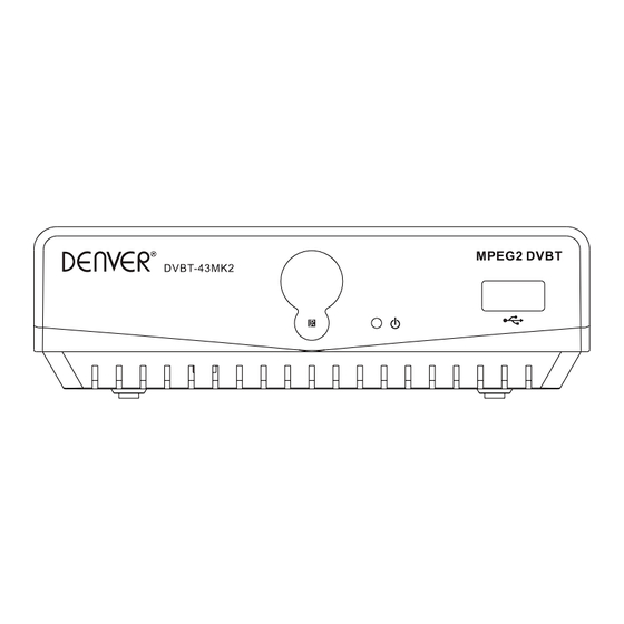 Denver DVBT-43MK2 User Manual