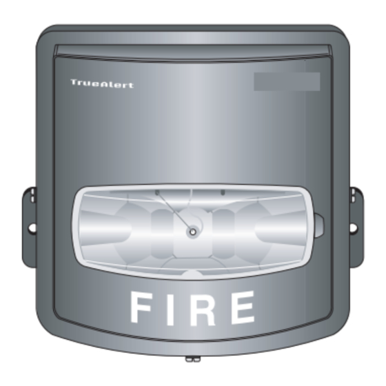Simplex TrueAlert ES Installation Instructions Manual