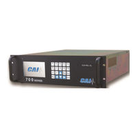 CAI 700 CLD Series Operator's Manual