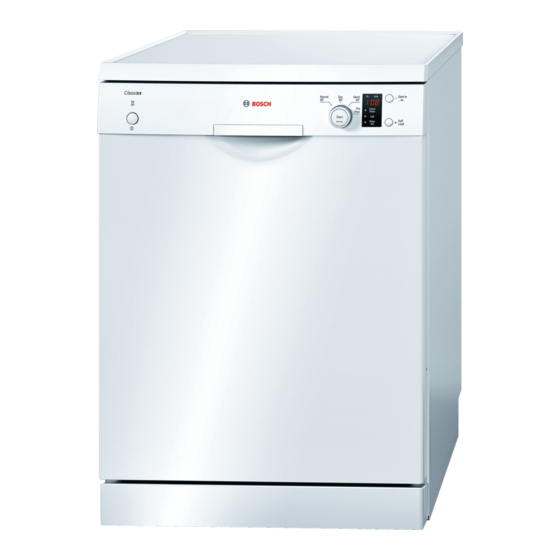 Bosch SMS50T06 Instruction Manual