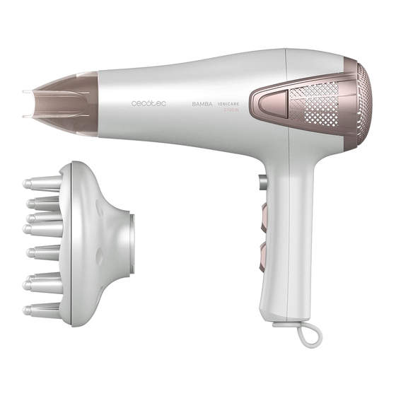 cecotec Bamba IoniCare 5250 EasyCollect Instruction Manual