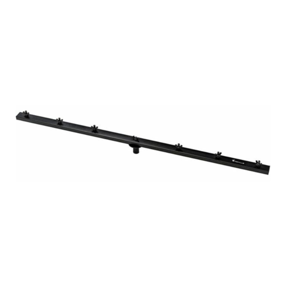 thomann STARVILLE T-Bar 120 User Manual