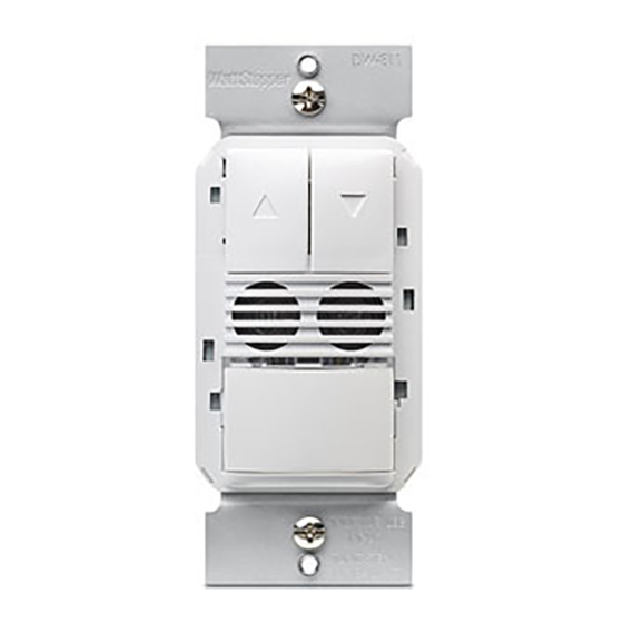 LEGRAND WATTSTOPPER DW311I INSTALLATION INSTRUCTIONS MANUAL Pdf