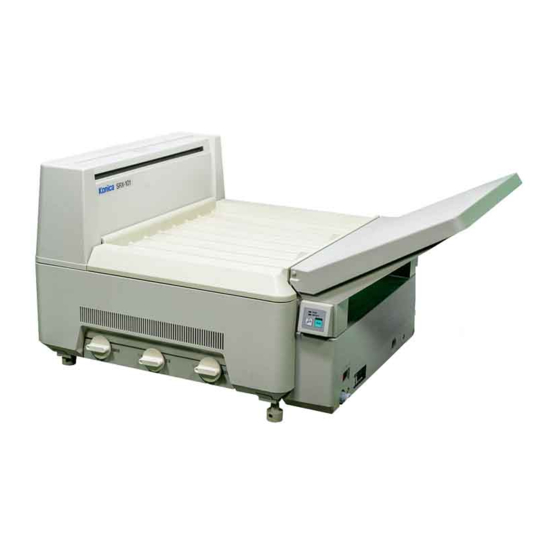 Konica Minolta 1051 Service Manual