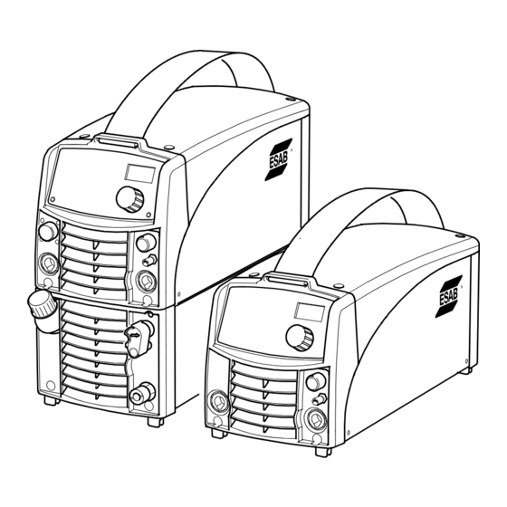 ESAB Caddy Tig 2200iw Instruction Manual