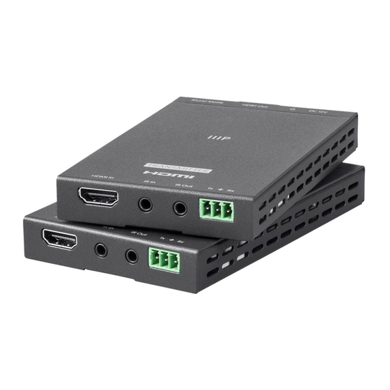 Monoprice Blackbird 4K Pro HDBaseT User Manual