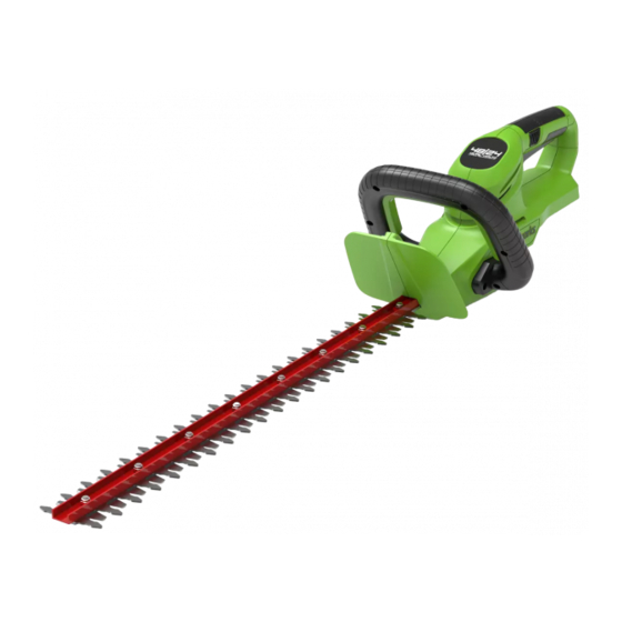 GreenWorks G24HT56X Operator's Manual