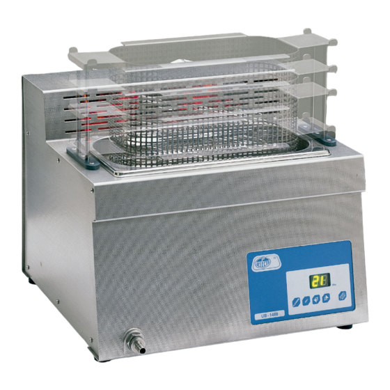 Selecta ULTRASONS-UB-1488 Manual
