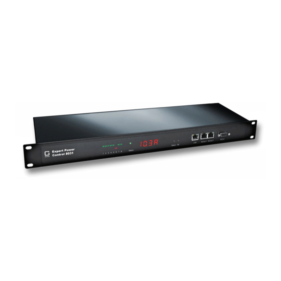 GÜDE Expert Power Control 8031 Series Manual