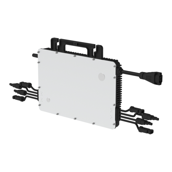 Hoymiles HMS-2000-4T-NA Series Quick Installation Manual