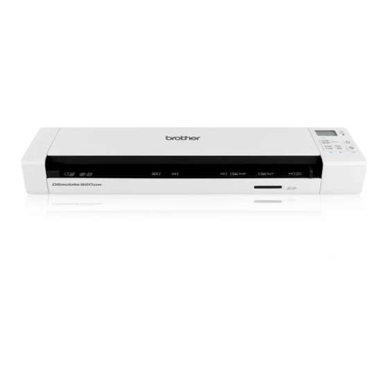 Brother DSMobile 920DW Quick Start Manual
