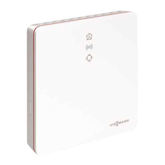 Viessmann Vitoconnect OPTO2 Operating Instructions Manual