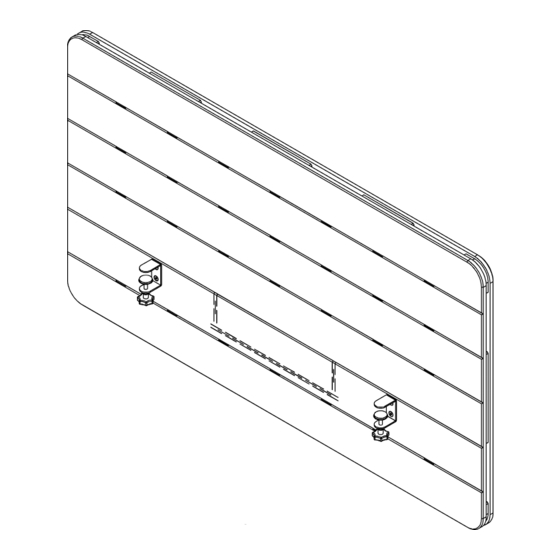 Func COOEE DESKING SCREEN Assembly Manual