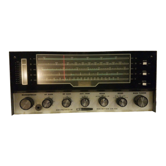Heathkit GR-54 Assembly And Operation Manual