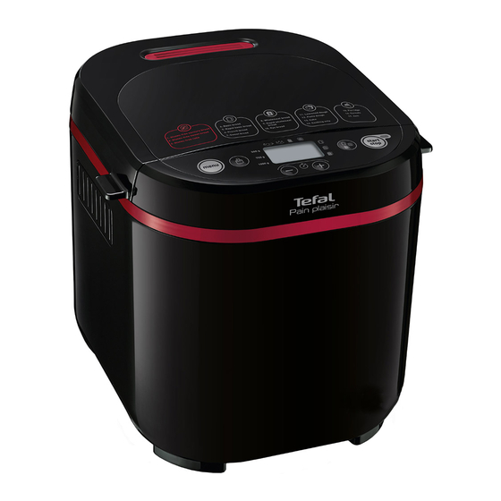 TEFAL Pain & Delices Manual