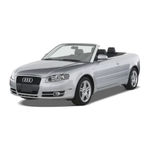 Audi A4 Cabriolet Quick Reference Manual